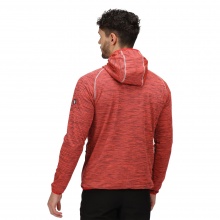 Regatta Fleece Jacket Yonder Hoody (durable, stretchy) red Men